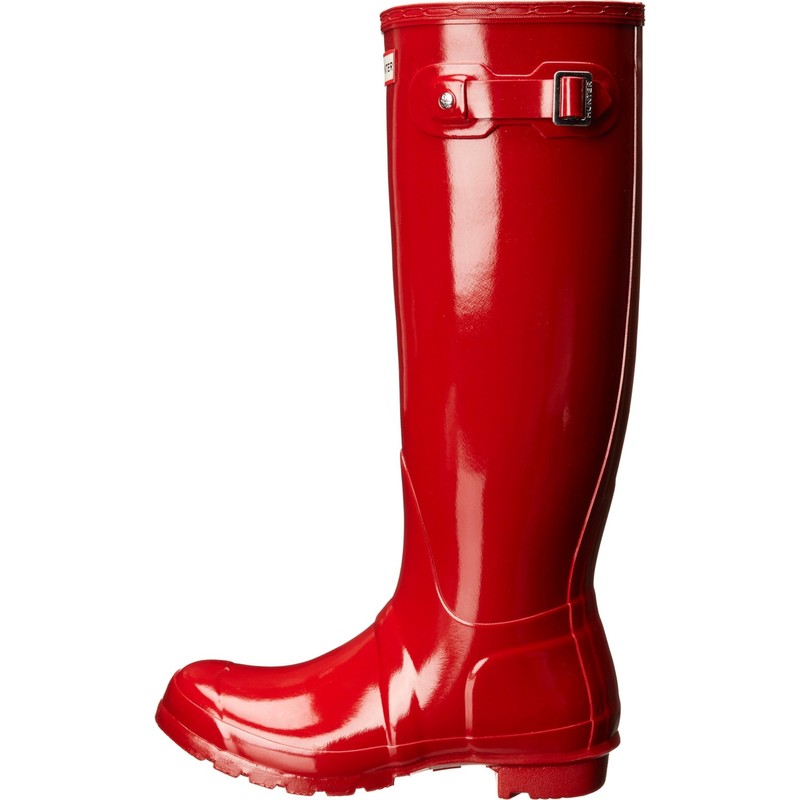 Hunter Women's Original Tall Gloss Snow Boot, Military Red, 9