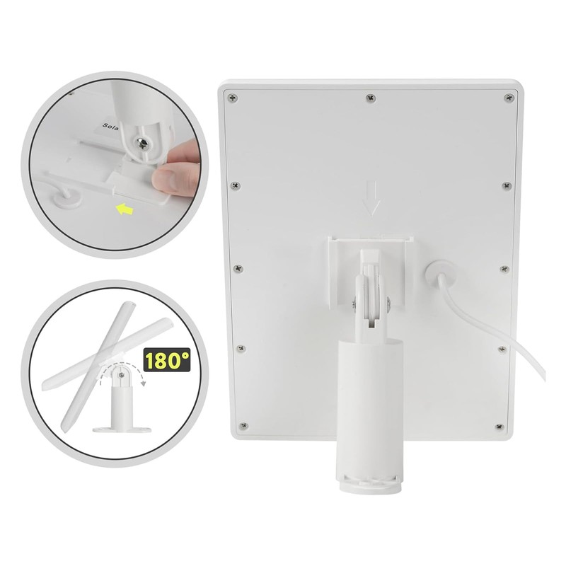 Solar Panel Charger for Ring Camera, 5W Solar Panel Compatible