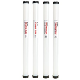 Tourna All Ball Universal Ball Pickup for Tennis, Pickleball, and All Kids Transition Balls - 4 Pack, White