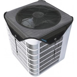 Air Conditioner Covers for Outside units - 28 x 28 Central Air Conditioner Ac Covers for Outside Top Universal Defender Mesh Design (28'' x 28'')