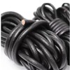 5Meters Black Leather Cord 3MM Wide Round Leather String for