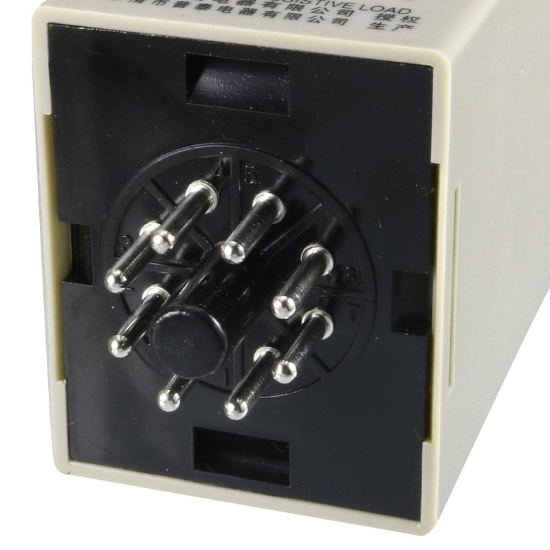 uxcell AC 110V 8P 0-60 Minutes Range Adjustable Delay Timer