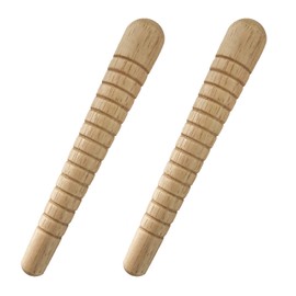 Pleasant Foot Stick Press Foot Foot Massage Stick Press Stick Shiatsu Stick for Government Foot Neck Shoulder Massage Health Goods Relaxing Healing (Set of 2)