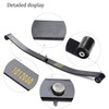 10L0L Golf Cart Front Leaf Spring Kit with Bushings &