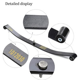 10L0L Golf Cart Front Leaf Spring Kit with Bushings & Sleeves for Club Car Precedent 2004-2008 & DS 1981-Up, Heavy Duty for Gas/Electric, OEM 1012030 1012322 1013867 1015108