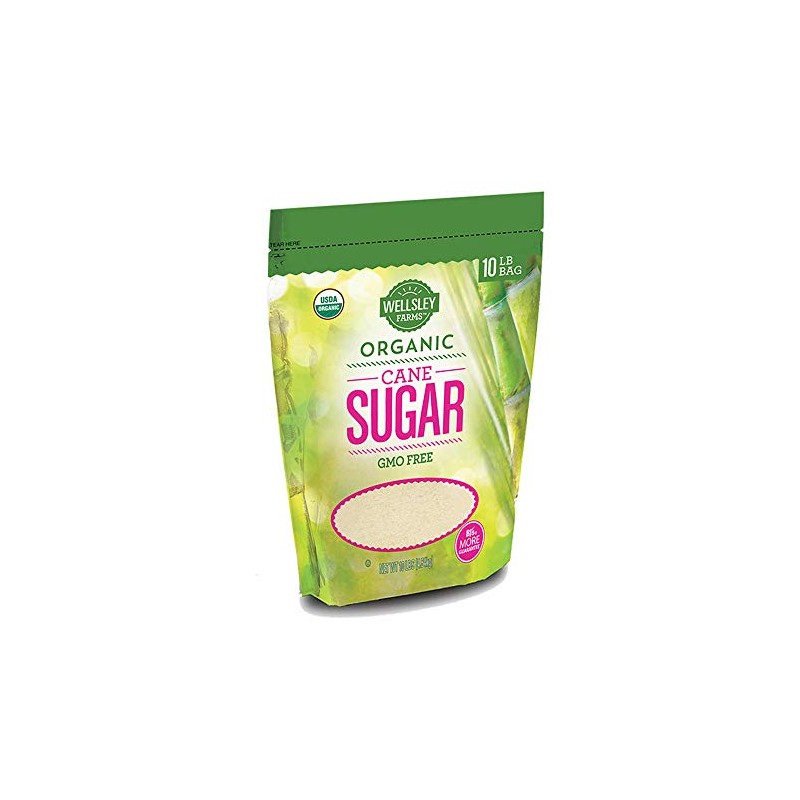 Wellsley Farms Organic Cane Sugar Gluten-free, 10 lbs.