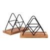 Napkin Holder, Metal Napkin Holder, Wooden Napkin Holder, Rustproof Napkin