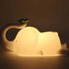 Night Light Silicon Elephant Nursery Night Lights 3 Brightness USB