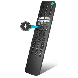 Replacement for Sony RMF-TX520U Smart Voice Remote Control Compatible with TV Models Bravia 1-009-952-11 KD-43X80J KD-43X85J KD-50X80J XR-50X90J XR-50X94J XR-55A80J XR-55A84J XR-77A80CJ