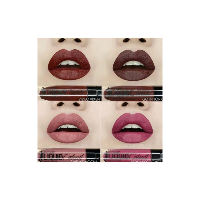 Labial Liquid Catsuit Matte Lipstick Megalast Wet N Wild Acabado