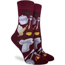 Good Luck Sock Women's Chef Socks, Adult, Shoe Size 5-9