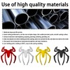 JNNJ 2 Pcs 3D Spider Emblem for Car, Zinc Alloy