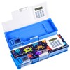 Henoyso Multifunctional Pencil Box for Boys Microorganism Pencil Case with
