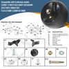 42" Deck 525509501 532181040 Wheel Gauge Kit for Husqvarna AYP