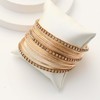 Yienate Boho Gold Bangle Bracelets Set Indian Bollywood Multi Bangles