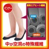 Kiribai Chemical Feet Warming Miracle Socks, Inner Socks, Black, 1