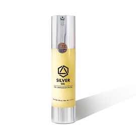 Silver Gel - Gel de Plata - Limpiador Facial de 50 ml - Con Colageno, Acido Hialuronico, Elastina y más