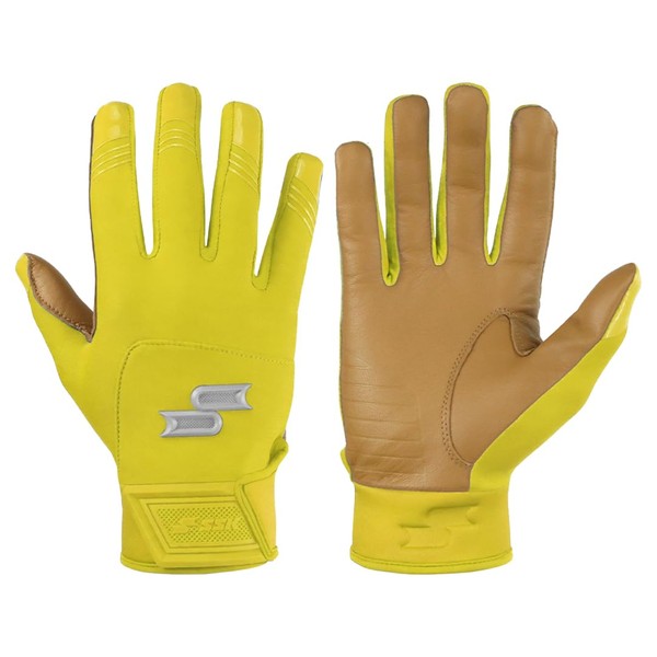 SSK X1 Color Rush Adult Baseball Batting Gloves - Durable