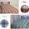 Sanko 348632-K023 Futon Cover, Plaid Pattern, Futon Cover, Single Long,
