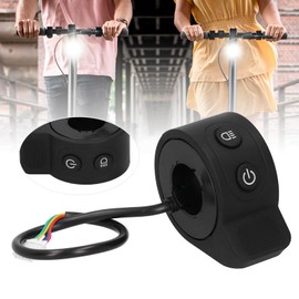 Electric Scooter Thumb Throttle Speed Control,Not Easily Damaged High Performance Electric Scooter Accelerator,Strong Practicality Long Service Life Thumb Throttle Speed Control,for X6/X7/X8 Electr