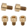 50Pcs Cap Hex Socket Screw Copper Fastener Hardware Tools Industrial