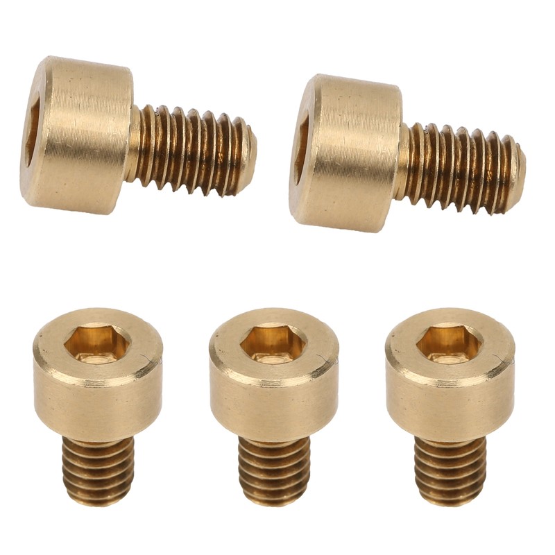 50Pcs Cap Hex Socket Screw Copper Fastener Hardware Tools Industrial
