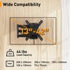 Perlegear Lockable RV TV Mount for 13–43 inch TVs up