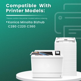 GREENBOX Remanufactured TN319 Toner Cartridge Replacement for Konica A11G130 A11G430 A11G330 A11G230 TN216 TN319 for Minolta Bizhub C360 C220 C280 Printer (29,000 Pages, KCMY, 4-Pack)