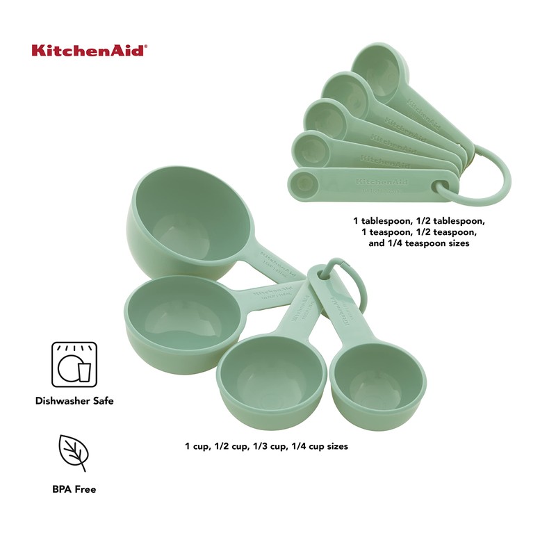 KitchenAid Universal Easy To Read Measuring Cup and Spoon Set