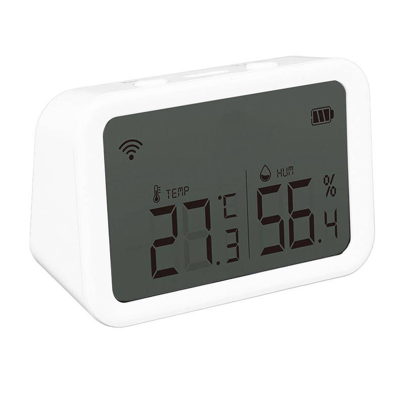 Wifi Temperature Humidity Sensor LCD Display Remote Monitor Wifi Hygrometer