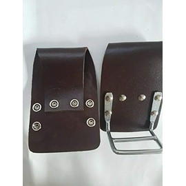 BBI Leather SCPH Scaffold Snips Cutter Pliers Holder For Tool Belt (BROWN)