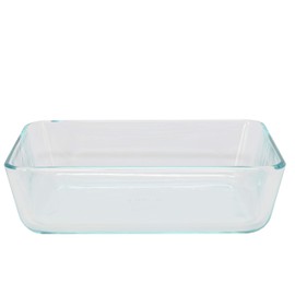 Pyrex 7211 6-Cup Rectangular Glass Storage Container - Made in USA