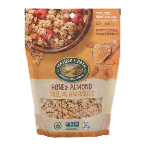 Nature's Path Organic Crunchy Granola Honey Almond 312g