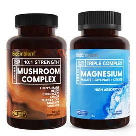 BioEmblem BioEmblem Triple Magnesium Complex and Mushroom Complex