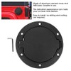 Black Fuel Tank Filler Cap Cover Fits for Jeep Wrangler