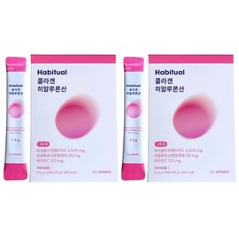 Wisely Low Molecular Fish Collagen Hyaluronic Acid 60 packets total / 와이즐리 저분자 피쉬 콜라겐 히알루론산 총 60포