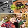 36 Pcs Upgraded Bit Holder Key Chain 1/4 Inch Bit