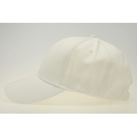 MUNULA Oversize Baseball Cap XXL Big Head Hats for Men Large Head Hats Dad Hat Adjustable 23.6"-26.8" (White)