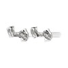 Third movement Double Pleated Ribbon Hairpin Third movement double pleated