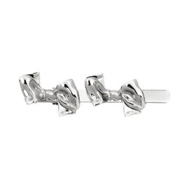 Third movement Double Pleated Ribbon Hairpin Third movement double pleated ribbon hairpin OS / Third movement Double Pleated Ribbon Hairpin 써드무브먼트 더블 플리트 리본 헤어핀 OS