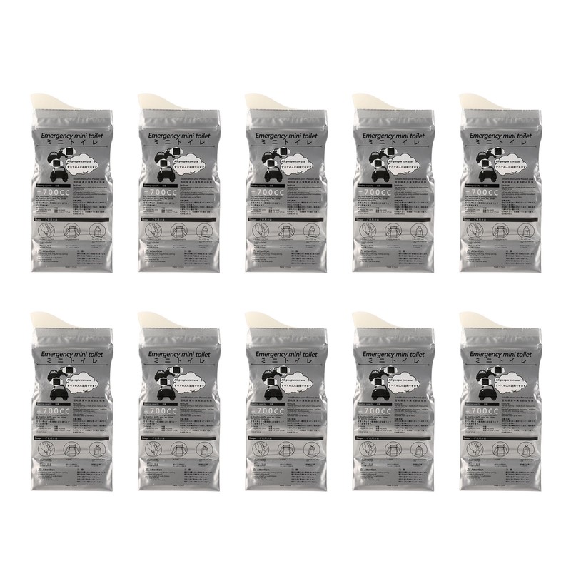 10pcs Urine Bags Disposable Portable Vehicle Emergency Vomiting Camping Pee