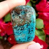 Shattuckite with malachite Tumbled & Hand Polished Natural Healing Crystal