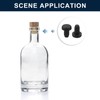 QUARKZMAN Pack of 16 Black Rubber Stoppers, 3.5 mm Plug