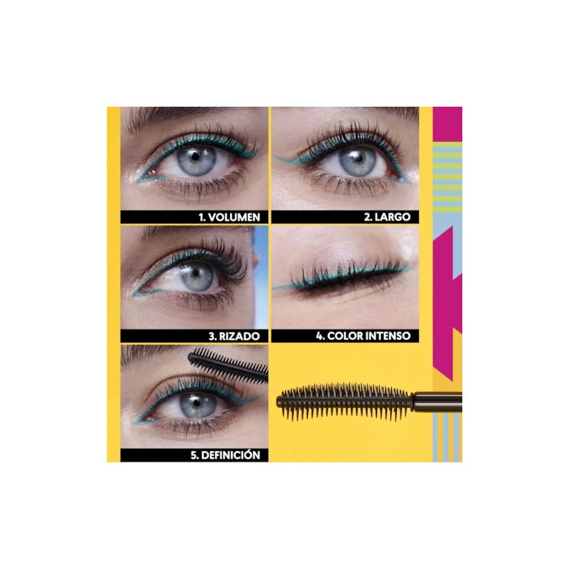 Máscara de Pestañas Multi5 Lash CyPlay – Volumen, Longitud, Rizo