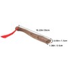 HOMSFOU 10.24In Wooden Axe Handle Replacement Ergonomic Grip for Woodworking