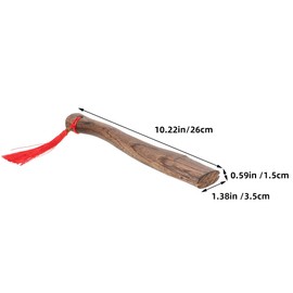 HOMSFOU 10.24In Wooden Axe Handle Replacement Ergonomic Grip for Woodworking Camping and Outdoor Tools