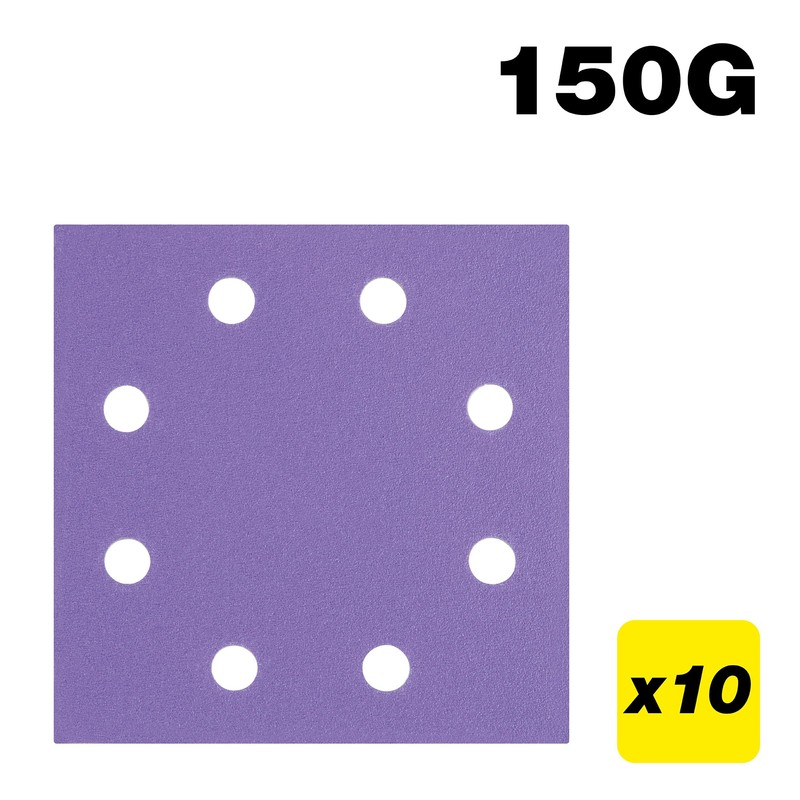 Trend 115 x 115 mm Quarter Sheet Sanding Pads, 150