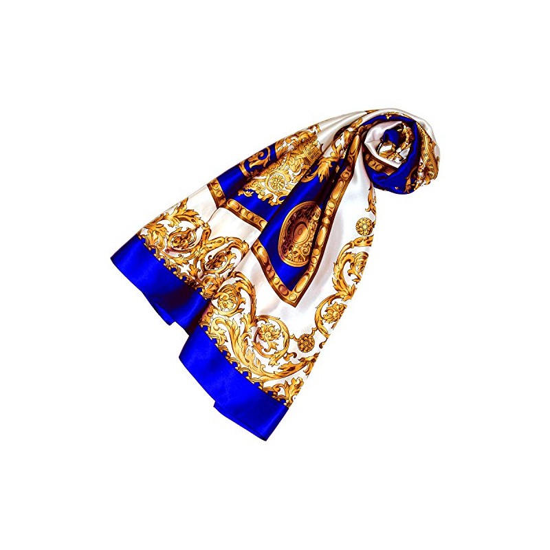 Lorenzo Cana Silk Scarf Elaborately Printed 100% Silk 100 x