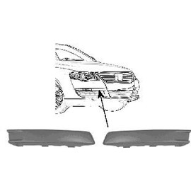 Van Wezel 5839587 Trim Strip Left of Bumpers from