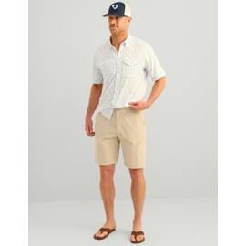 HUK Standard Next Level 10.5", Quick-Drying Fishing Shorts for Men, Khaki, 3X-Large